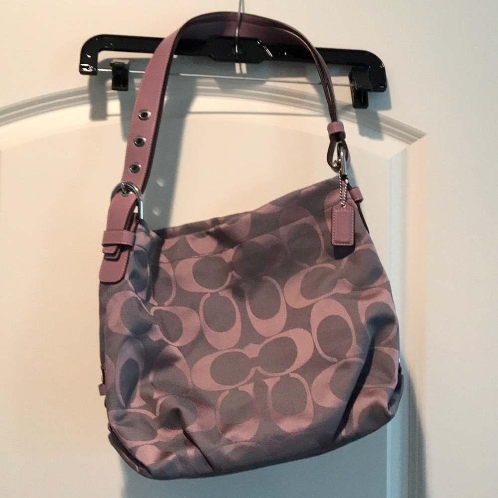 Lavender Coach Purse